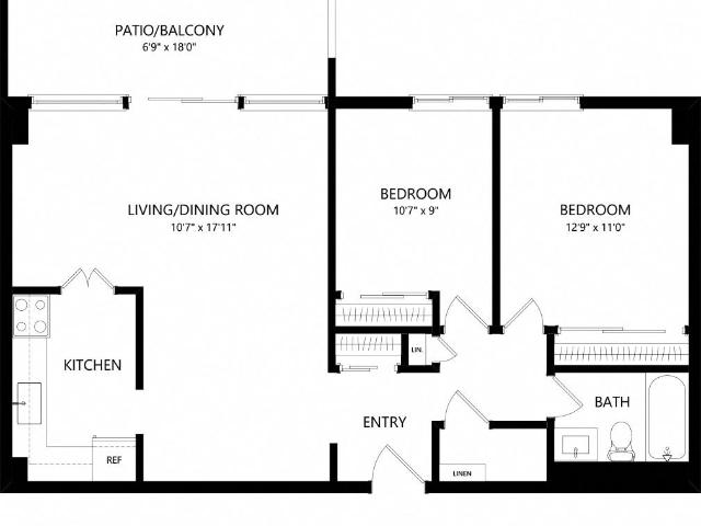 Apartment for rent in York, Ontario