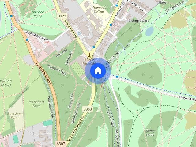 House for rent in Petersham, Greater London