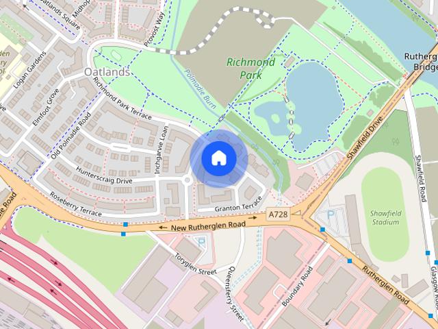 Apartment for rent in Oatlands, Glasgow