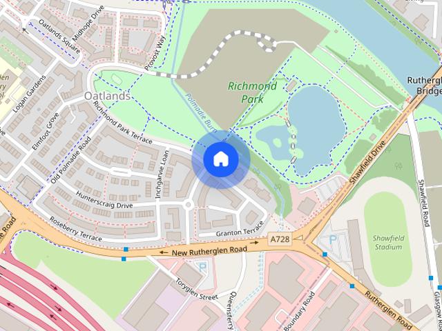 Apartment for rent in Oatlands, Glasgow