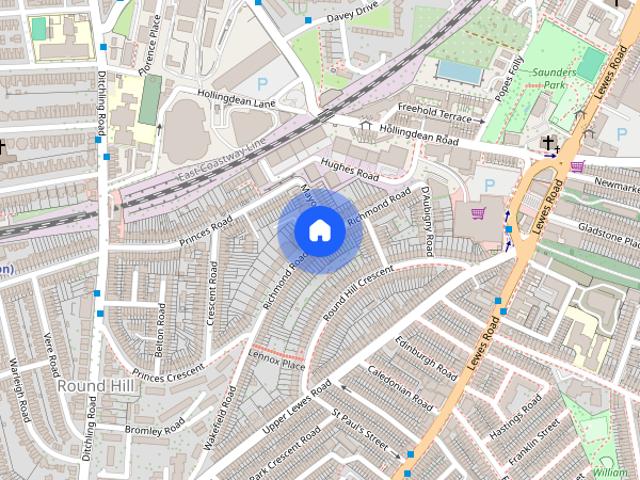 Apartment for rent in Round Hill, Brighton & Hove