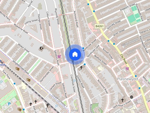Apartment for rent in Plasnewydd, Cardiff