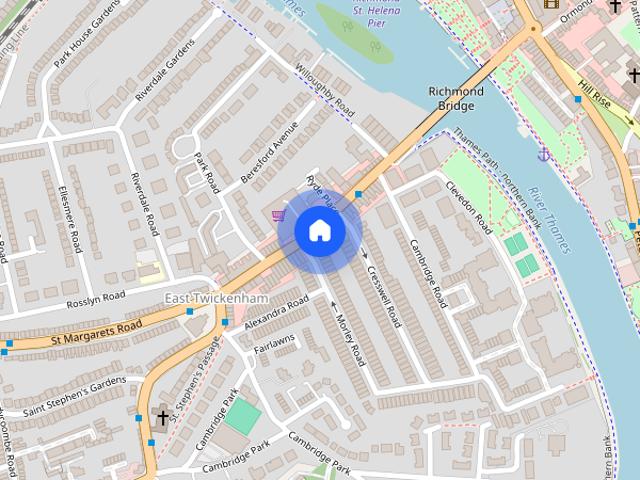 Apartment for rent in St Margarets, Greater London