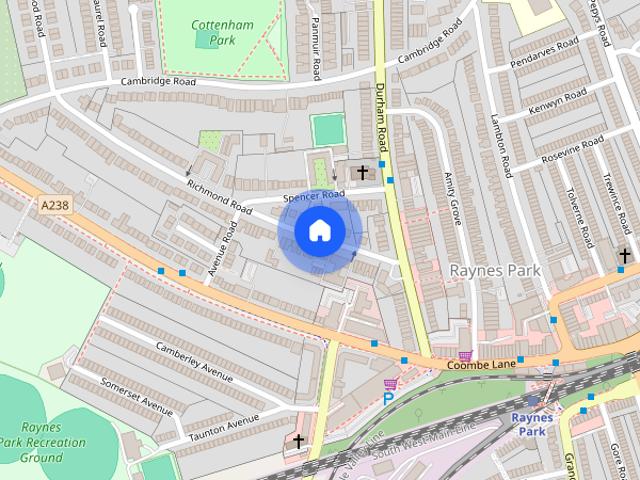 Apartment for rent in London Borough of Merton, Raynes Park