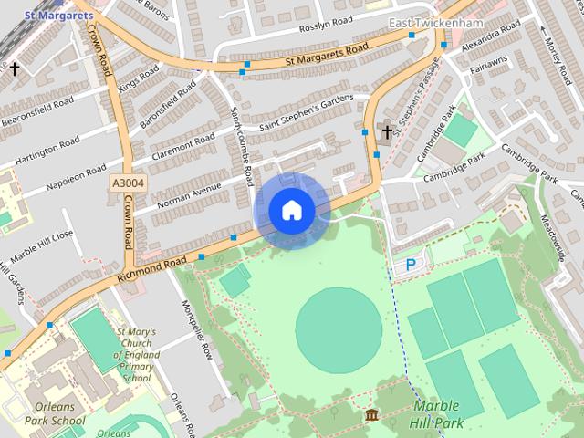 Apartment for rent in St Margarets, Greater London