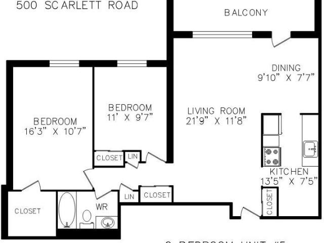 Apartment for rent in Woburn, Ontario