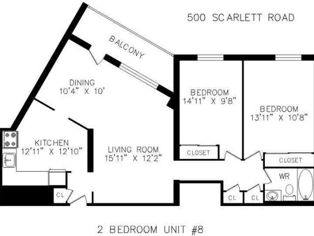 Apartment for rent in Woburn, Ontario
