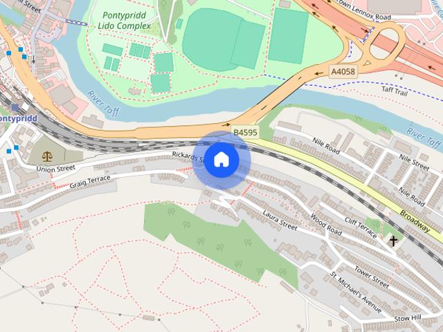 House for rent in Pontypridd, Wales