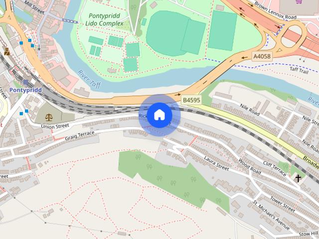 House for rent in Pontypridd, Wales