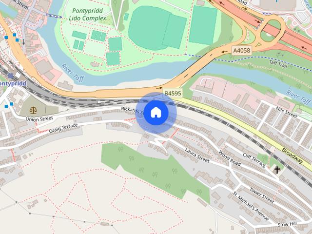 House for rent in Pontypridd, Wales