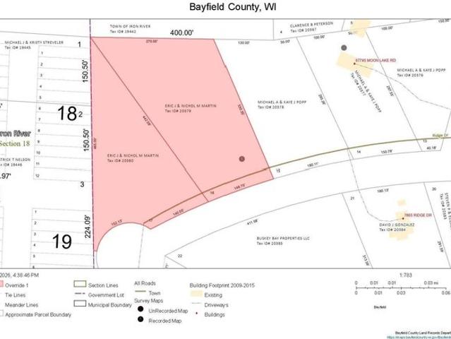 Land for sale in Iron River, Wisconsin
