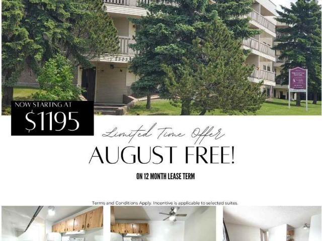 Apartment for rent in Wedgewood, Alberta