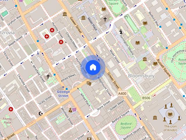 Apartment for rent in Bloomsbury