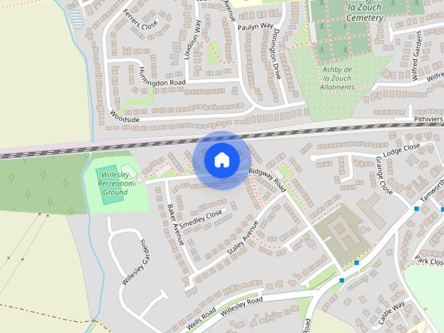House for rent in Shellbrook, North West Leicestershire