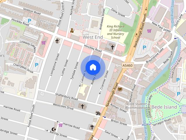 House for rent in West End, Leicester