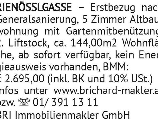 Wohnung mieten in Wieden, Wien