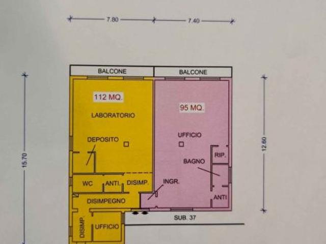 Ufficio in affitto a Unione dell'Appennino Bolognese, Gaggio Montano