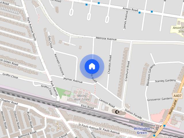 Apartment for rent in Dollis Hill, Greater London
