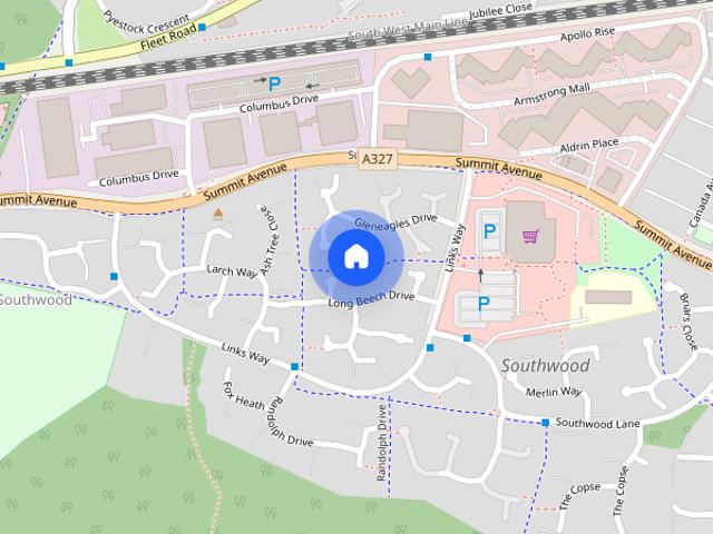 House for rent in Southwood, Rushmoor