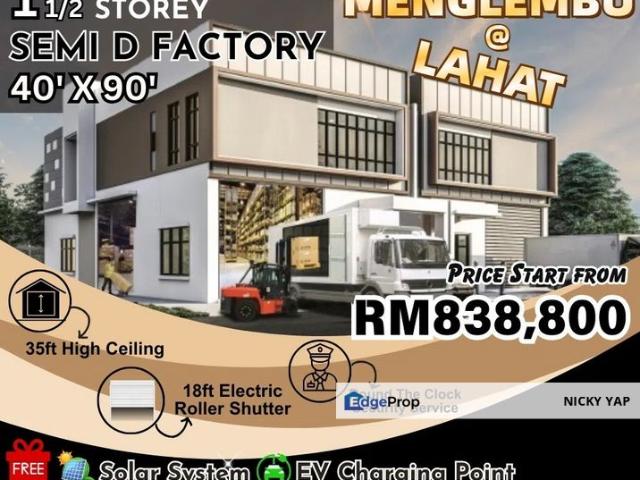 Warehouse for sale in Perak, Lahat