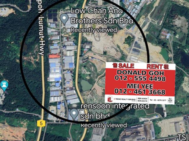 Warehouse for sale in Perak, Lahat