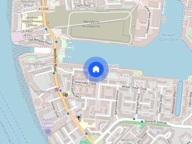 Apartment for rent in Isle Of Dogs, Greater London