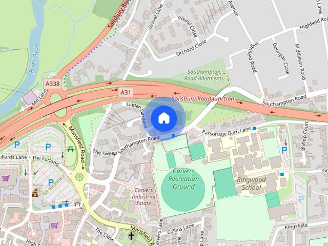 House for rent in Ringwood, Ashurst Bridge