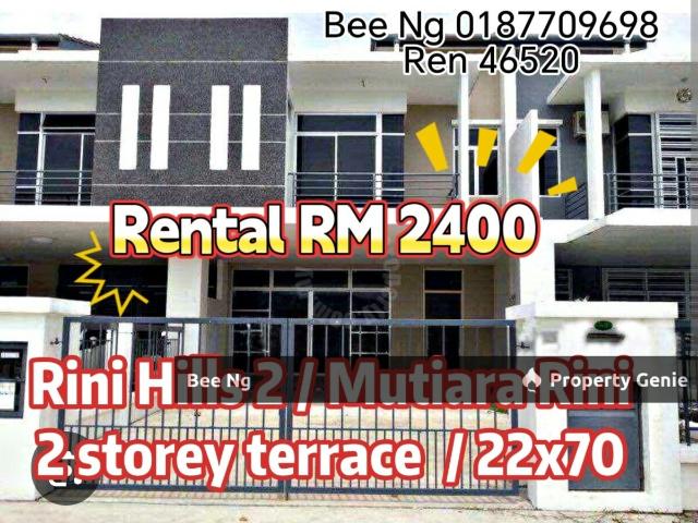 Terraced House for rent in Bukit Ledang, Johor