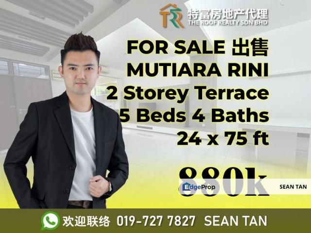House for sale in Rini Hills, Iskandar Puteri