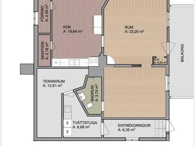 Lägenhet hyra i Deje, Värmland