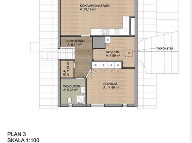 Lägenhet hyra i Deje, Värmland