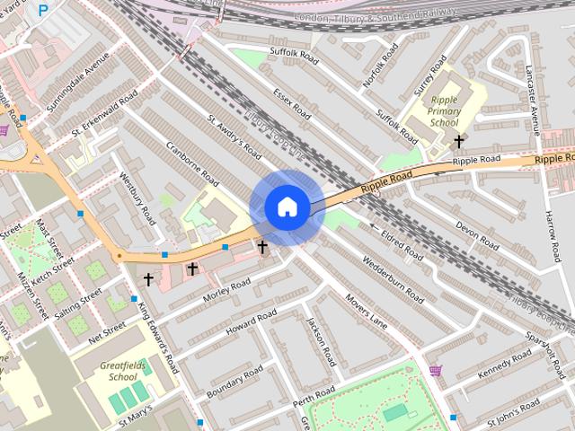 Apartment for rent in Thames View, Greater London