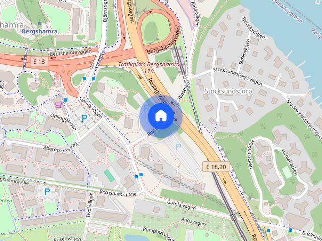 Lägenhet hyra i Bergshamra, Stockholm