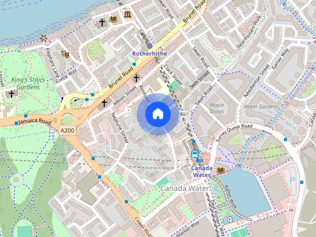 Apartment for rent in Rotherhithe, Greater London