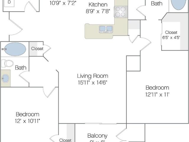 Apartment for rent in Summerlin South, Las Vegas