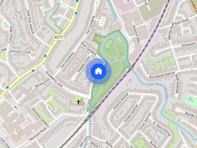House for rent in Hackbridge, Greater London