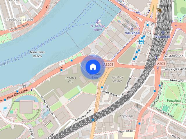 Apartment for rent in Nine Elms, Greater London