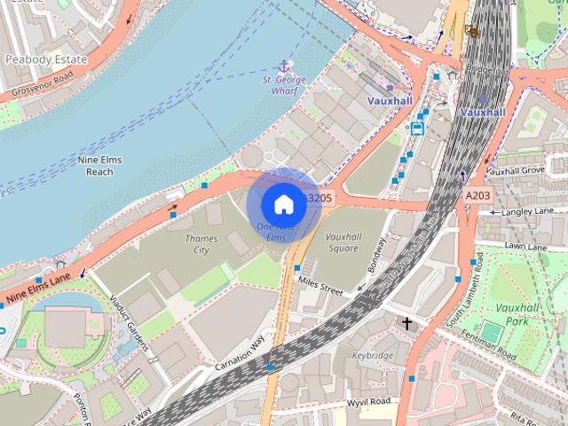 Apartment for rent in Nine Elms, Greater London