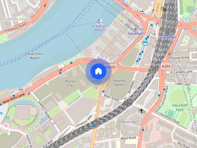 Apartment for rent in Nine Elms, Greater London