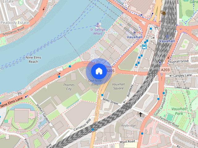 Apartment for rent in Nine Elms, Greater London