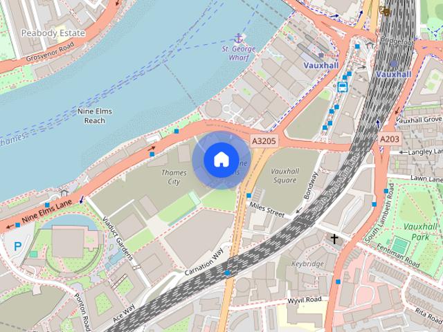 Apartment for rent in Nine Elms, Greater London