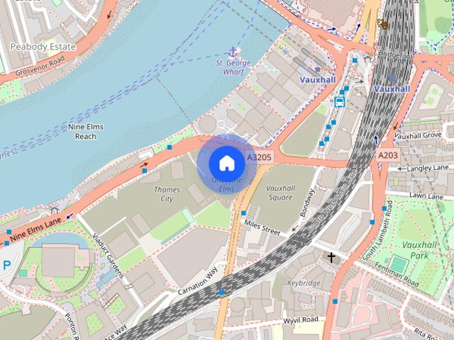 Apartment for rent in Nine Elms, Greater London