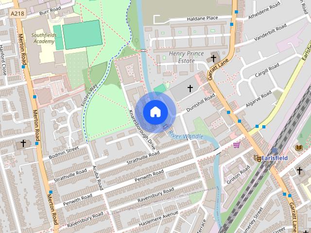 House for rent in Earlsfield, Greater London