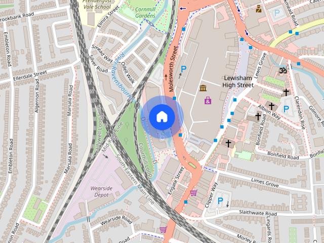 Apartment for rent in London Borough of Lewisham, Ladywell