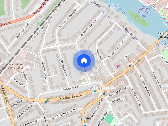 Apartment for rent in St Margarets, Greater London