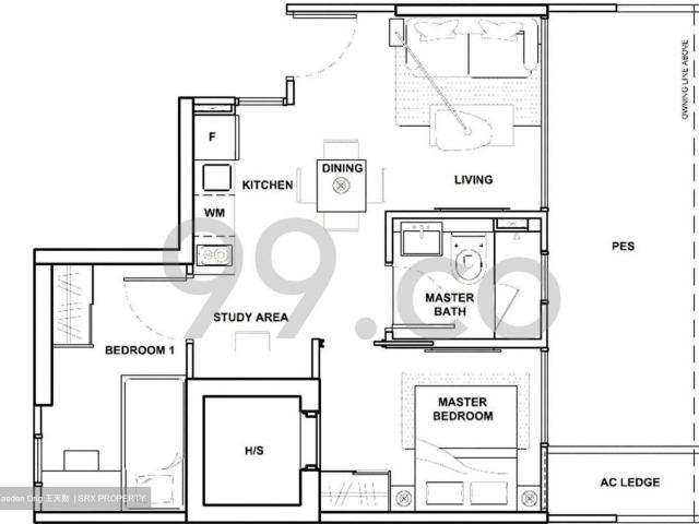 Apartment for sale in Hougang, 19 North East, Hougang
