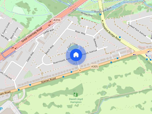 House for rent in Whitton, Greater London