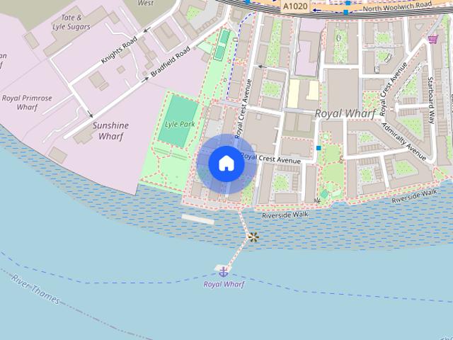 Apartment for rent in Silvertown, Greater London
