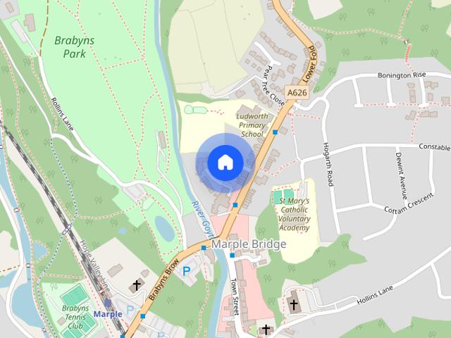 Apartment for rent in Ludworth Houses, Marple Bridge