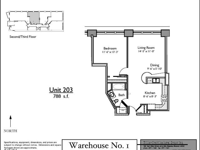 Apartment for rent in Historic Third Ward, Milwaukee